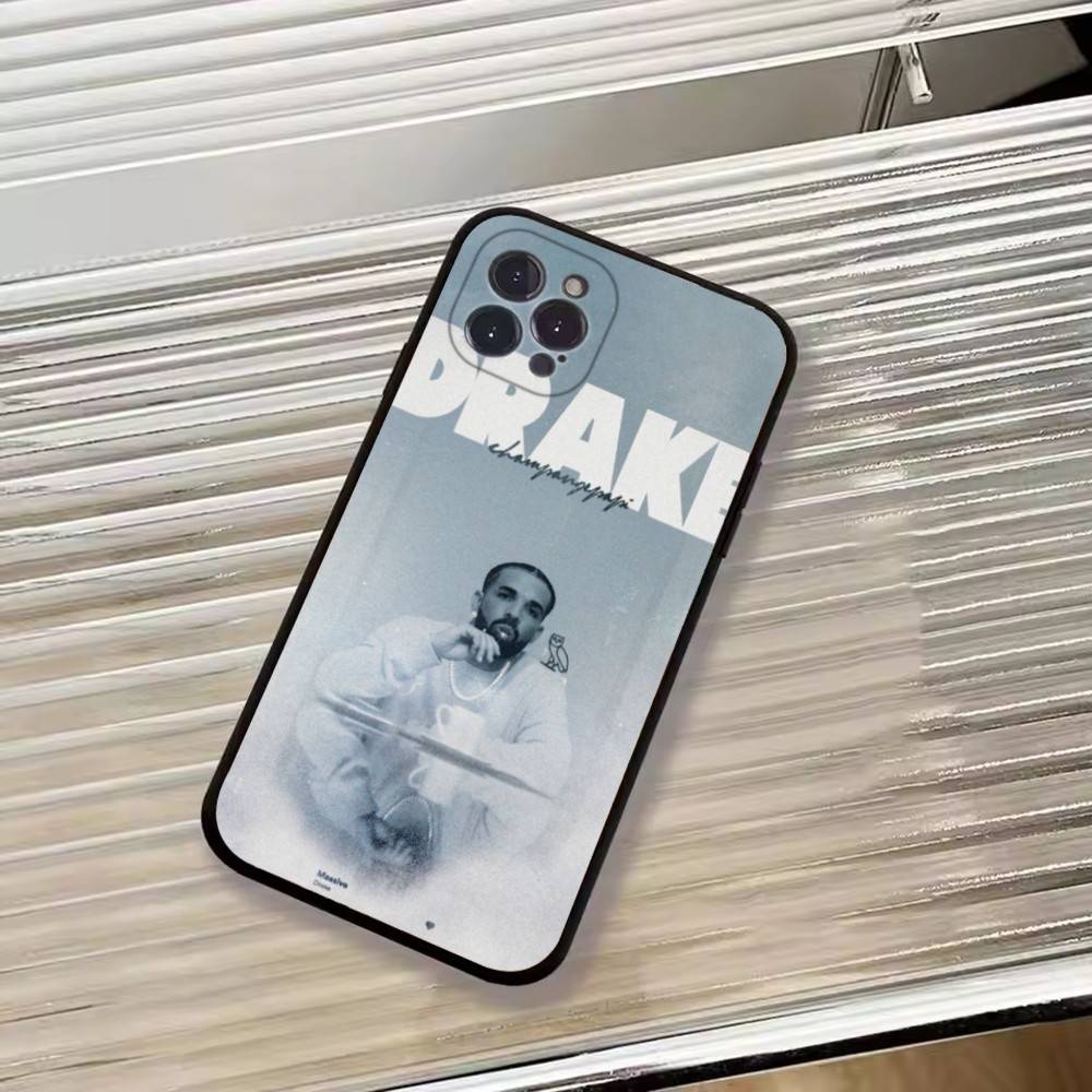 Чехол для телефона R-Rapper D-Drake Силиконовый Мягкий Для IPhone 17 16 15 14 13 12 11 X XR Plus Pro Max Plus