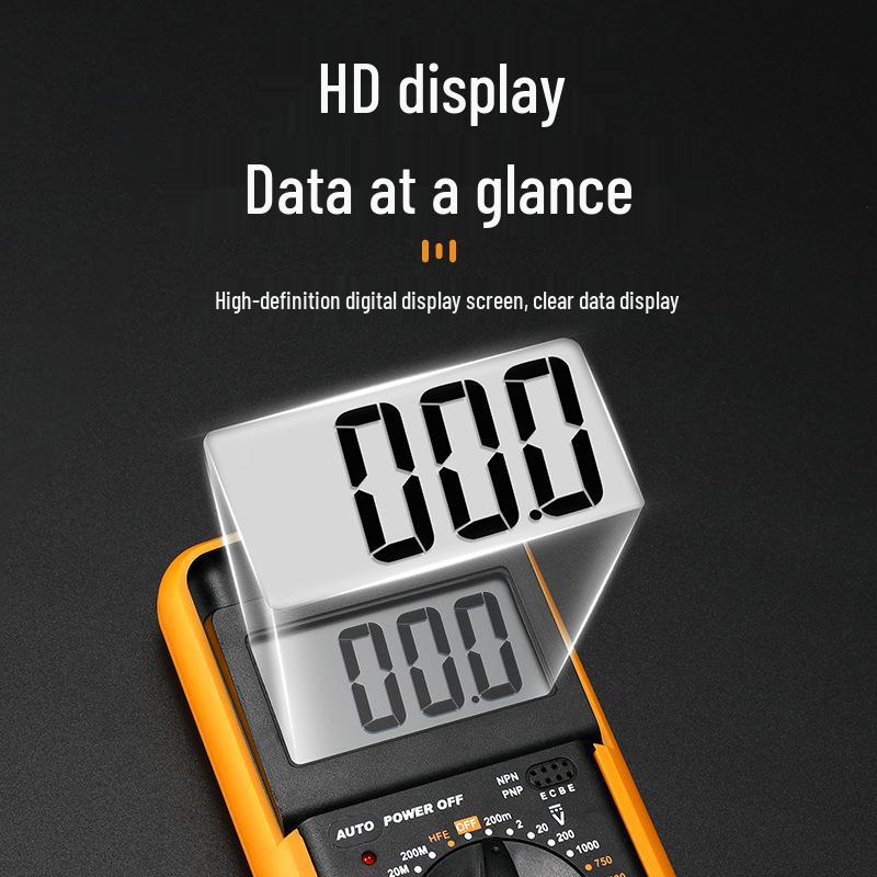 9205 Автоматический цифровой мультиметр: Многофункциональный, Интеллектуальный, Защита от перегрева, с Автоматическим отключением для бытового электроремонта.