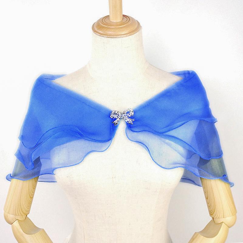 1 шт. однотонная шаль из лесной системы, модное свадебное платье, универсальный бант, пуговицы, тонкий стиль, одно плечо