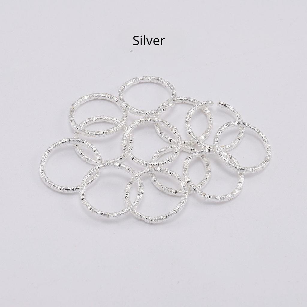 50 шт./лот, новый стиль, прыжковые кольца с золотой звездой, витые разъемные кольца, разделительные кольца, разъемы для изготовления ювелирных изделий, принадлежности для изготовления ювелирных изделий