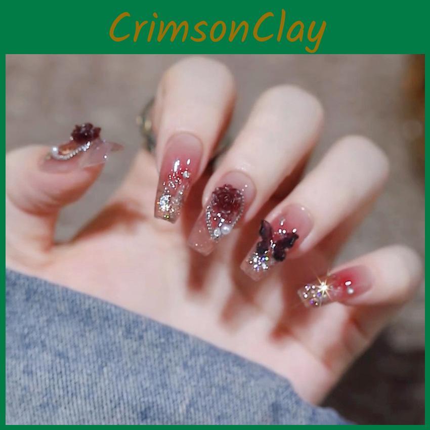 Ногти Накладной Маникюр Съемные Ногти Износостойкие Удобные Легкие