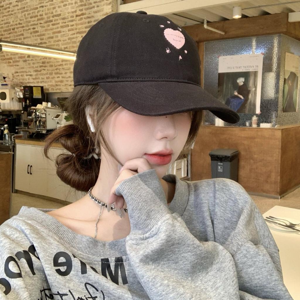 Spring And Summer Baseball Cap Children Shopping Versatile Students Cute Love Show Face Little Cap