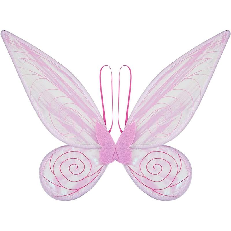 Праздничная вечеринка, ослепительное крыло бабочки, Хэллоуин, костюм феи и ангела, реквизит