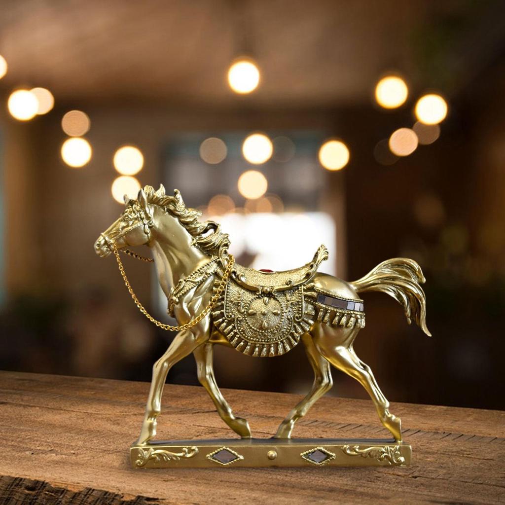 Elegant Horse Sculpture for Home Decor and Office Desk