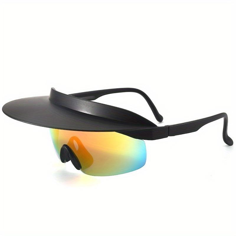 Non-polarized Brim Sun-Proof Cycling Sunglasses Men Women Road Bike Glasses Male Female Bicycle Goggles MTB Sport Eyewear Lens Eye