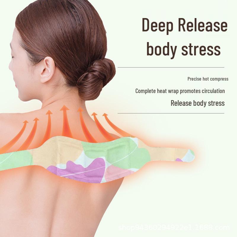 Полынный согревающий пластырь для шеи и плеч с самонагреванием - Тепловая терапия для шейного отдела позвоночника