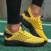 Fashion Women Sneakers Trendy Breathable  Comfortable Soft Running Shoes High - Quality Knit Upper Lace Up Tenis Feminino