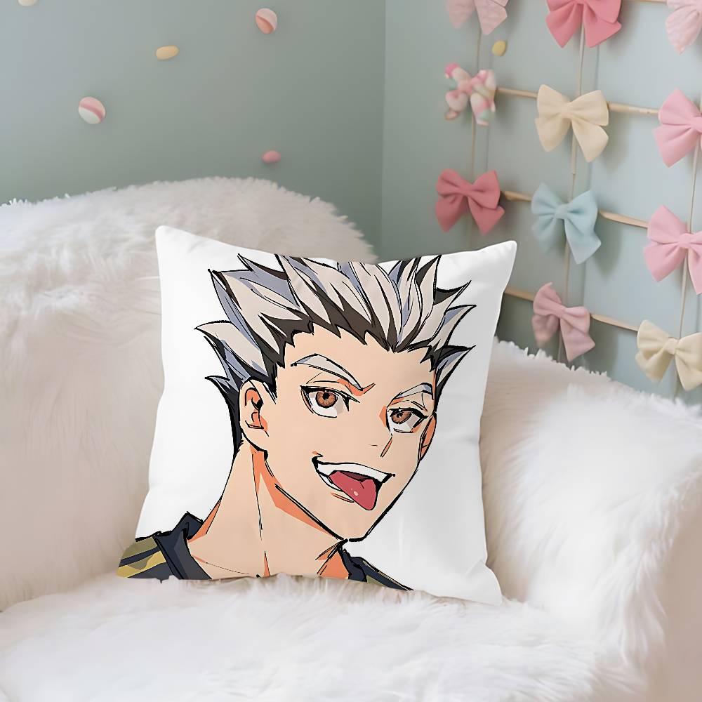 Kotaro Bokuto Case Plush Fabric Soft Pillowcase Double Sided Print Cushion Cover Household Gifts