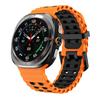 Спортивный силиконовый ремешок Samsung Watch Ultra Ocean двухцветный 47 мм