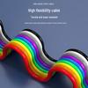 DB9 Rainbow Flat Cable CAN Bus Test Lead
