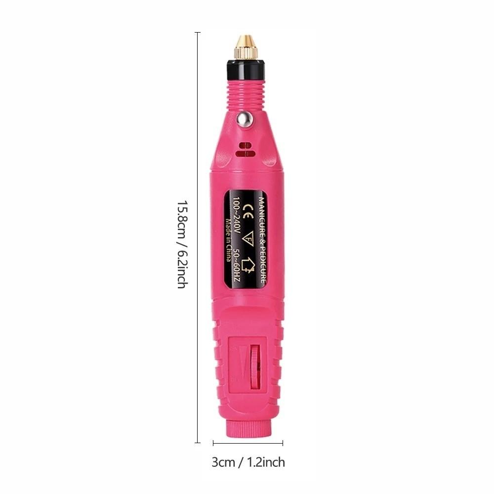 High-Speed Electric Nail Drill Machine Portable Manicure Mill Equipment  Nail Art Tools