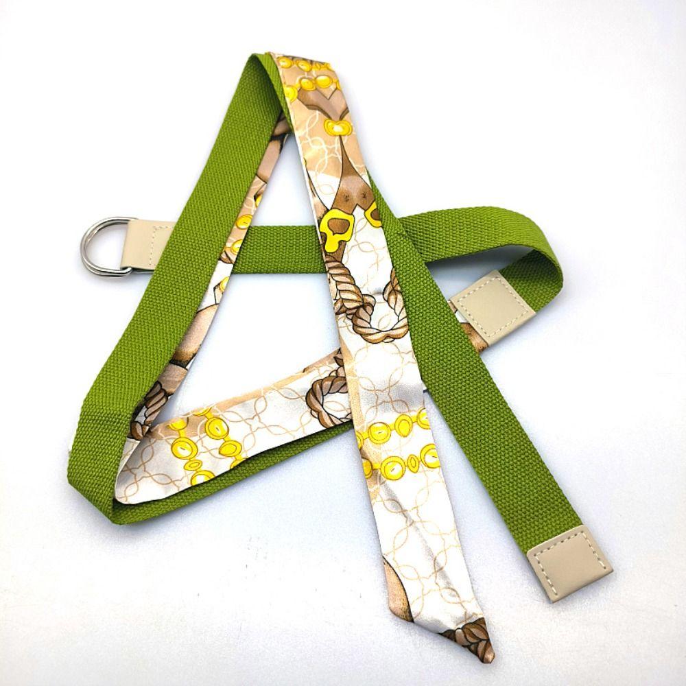 Милый холщовый пояс для шарфа, универсальный роскошный дизайн, поясной ремень, модный декоративный ремень для джинсов