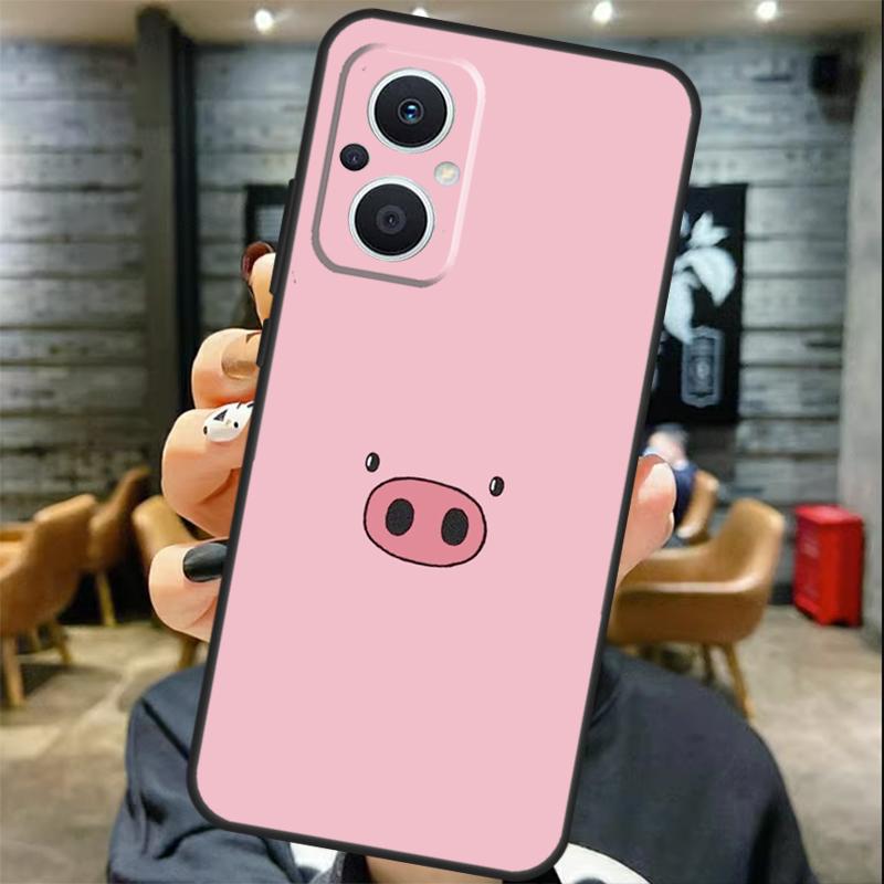 Очаровательный Милый Чехол со Свиньями Поросятами Для OPPO Find X5 X2 X3 Lite Neo X6 Pro OPPO Reno 6 7 8 Lite 2 3 4 5 Z 8T Чехол Funda