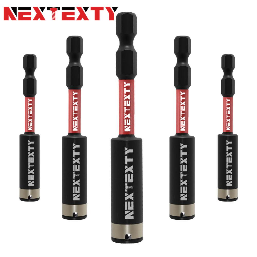 3Inches Impact Magnetic Screwdriver Bit Holders Extension Rod S2 Alloy Steel Hex Shank Extension Socket Drill Bit Holder Tools