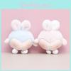 Adorable Plush Rabbit Butt Keychain Cute Stuffed Animal Doll For Wedding Gifts
