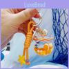 Sea Turtle Seahorse Devil Fishes Fish Tank Keychain With 3d Design Pendant For Kids And Collectors