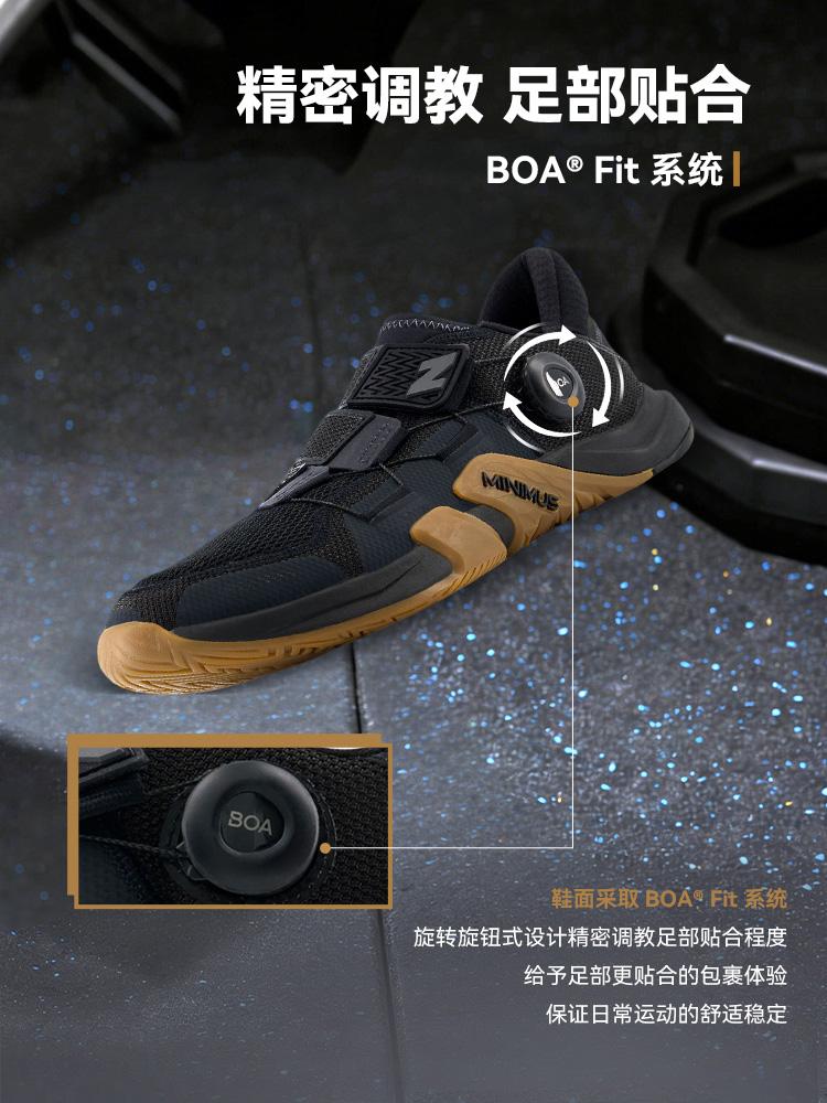 Женские кроссовки New Balance Minimus TR BOA v2 Phantom Gold Metallic (Женский) Черный/Фантом/Золотой металлик