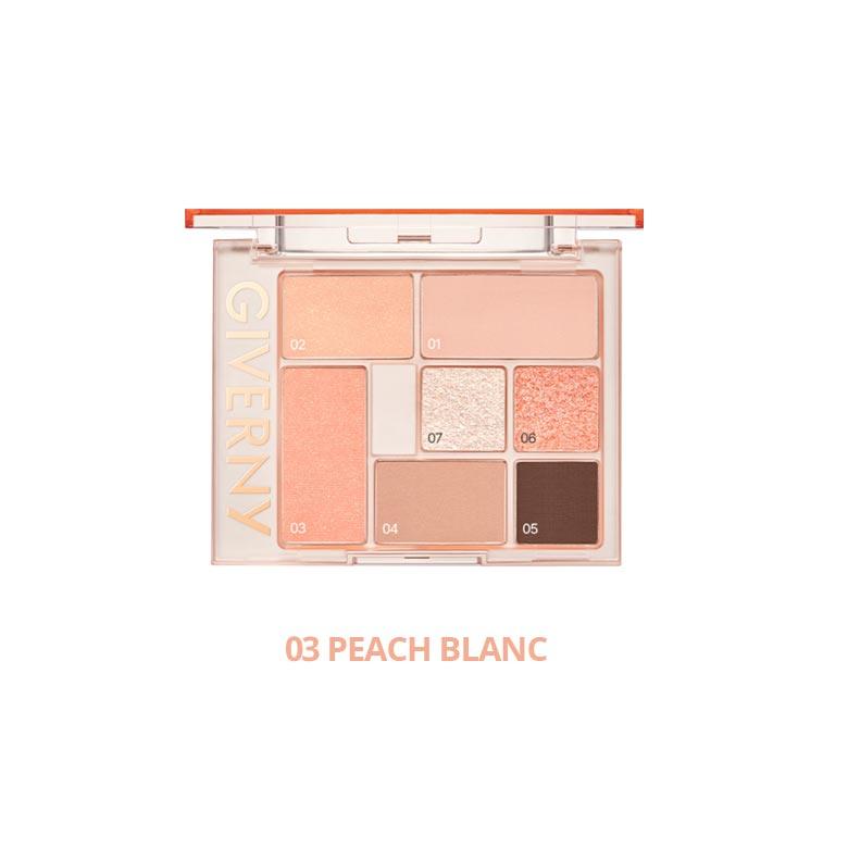 Giverny Палитра теней для век Nuance G 8,2 г
