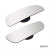 2pcs  Car Mirror Wide Angle Blind Spot Mirrors - 360° Adjustable, HD Frameless,Enhance Rearview Visibility and Reduce Blind Spots for Safe Driving