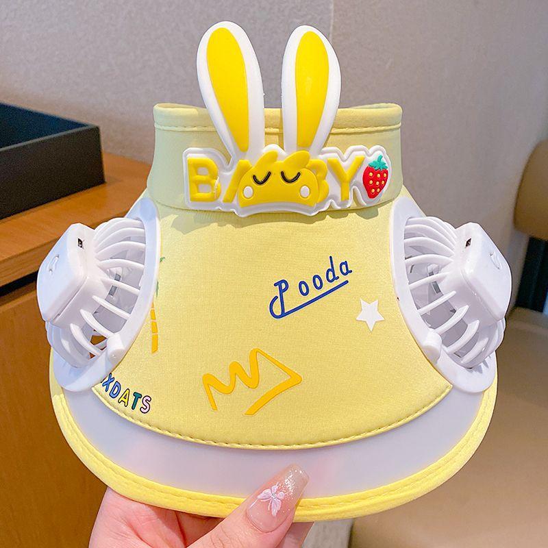 New Summer Fan Hat Adult Sun Hat Outdoor Leisure Sports Sun Protection Top Hat