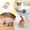 6 шт. Гигантские ватные палочки Игрушки для кошек с кошачьей мятой Интерактивные войлочные жевательные палочки для котят для снятия скуки в помещении Подарки для любителей кошек