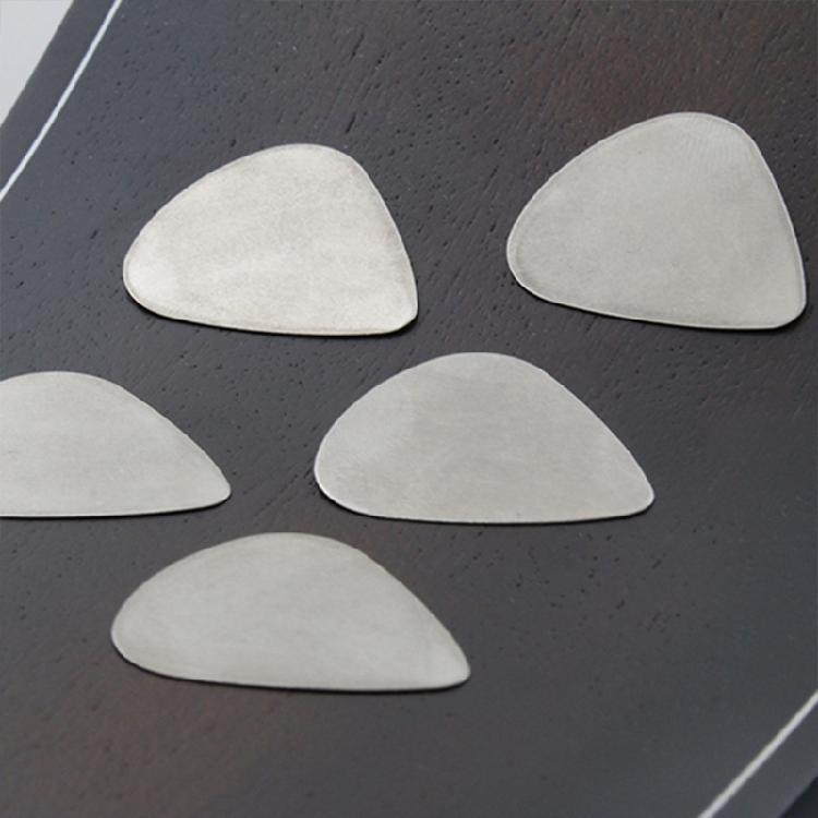 20Pcs Electric Guitar Bass Pick Plectrum Metal Guitar Plectrums Stainless Steel Guitar Pick Guitar Accessories Enduring