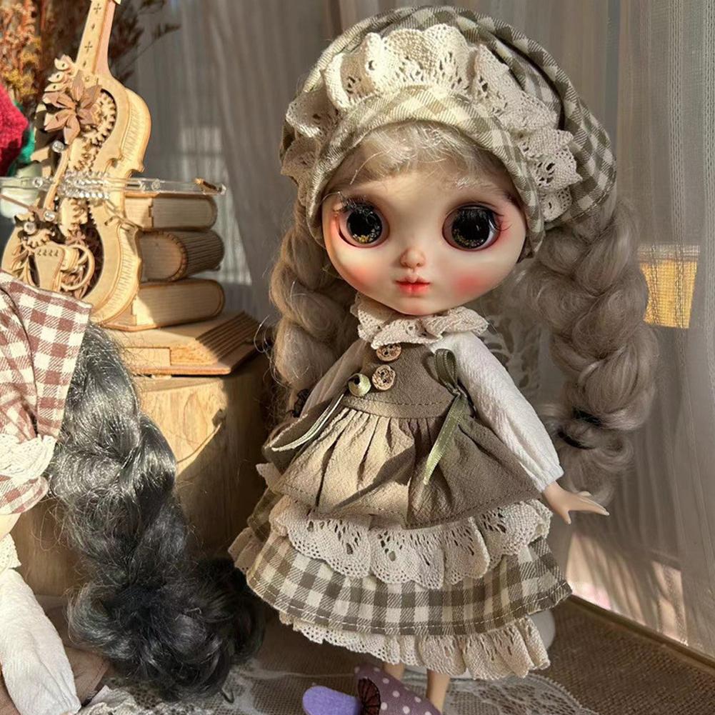 OB24 OB22 Кукольная одежда для 1/6 Blythes Одежда Платье DIY Кукольный костюм Одевание Куклы Для Девочки Подарок Цвета Толстовки Куклы Аксессуары