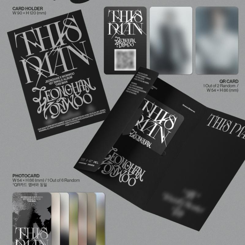 Чон Хан Х Вон У  Seventeen    Этот Мужчина  1-й Сингл Альбом  Weverse Albums Вер. 