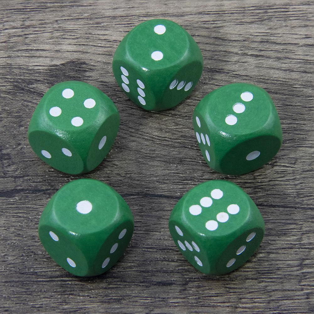 Деревянные игральные кости D6 с шестью сторонами, настольные игровые аксессуары, деревянные игральные кости, цифровые игральные кости