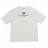 BALENCIAGA BB Logo T-Shirt White Men's Size XS Model 492258