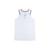Li-Ning Butler China Tour Series Logo Print Round Neck Training Basketball Vest Unisex Tops White AAYS035-5
