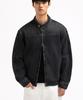 Черная укороченная джинсовая куртка-косуха Underoff Washed