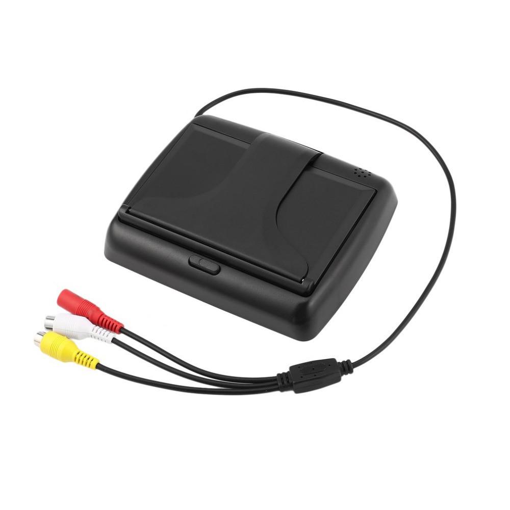 1 Set 4.3-inch Car LCD Folding Display High-Definition Digital Reversing Image