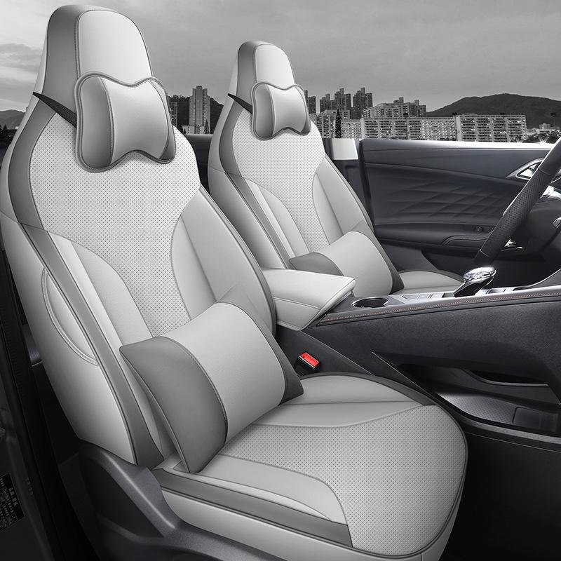 Roewe DXDMH Full Leather Car Seat Cushion - All Seasons