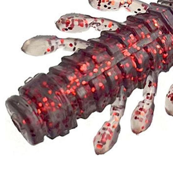 8Pcs/Set 6CM/2.15G Soft Shrimp Lure Realistic Bionic Colorful Scorpion Shrimp Floating Artificial Shrimp Bait Freshwater Saltwater Snakehead
