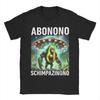 Abono Schimpanzee Chimpanzee Italian Brainrot Meme Men T Shirts  Creative Tees Short Sleeve O Neck T-Shirt Gift Tops