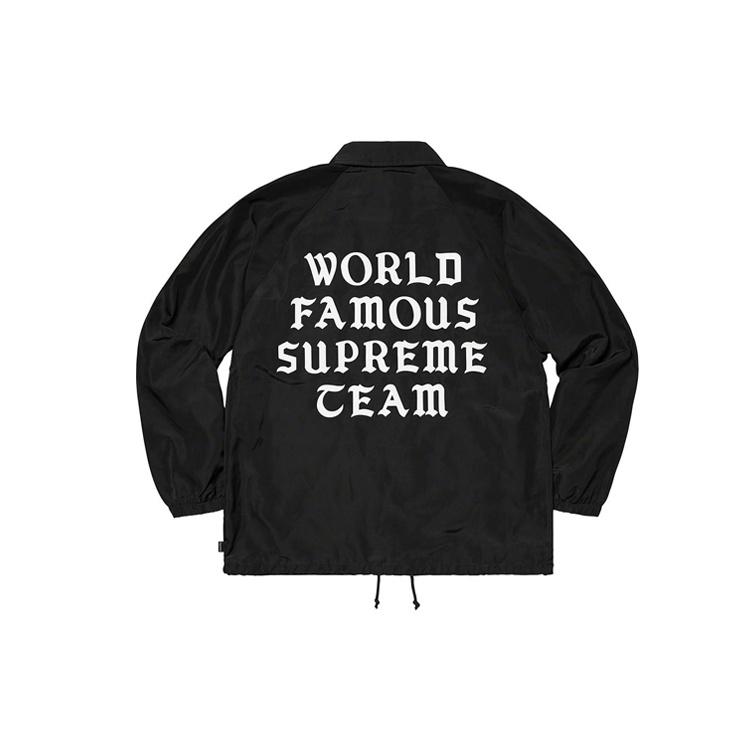 Supreme World Famous Coaches Jacket 'Orange Black' Men's SUP-SS20-709