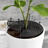 1Pcs Plant Pot Soil Guard With Nails Plant Pot Grid Flower Pot Cover Baby Safety Mouses Garden Home Plant Protector Repel Cats