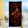 Ronaldo's Legacy Soccer Beach Towel High Absorbency & Quick-Dry Comfortable Lightweight