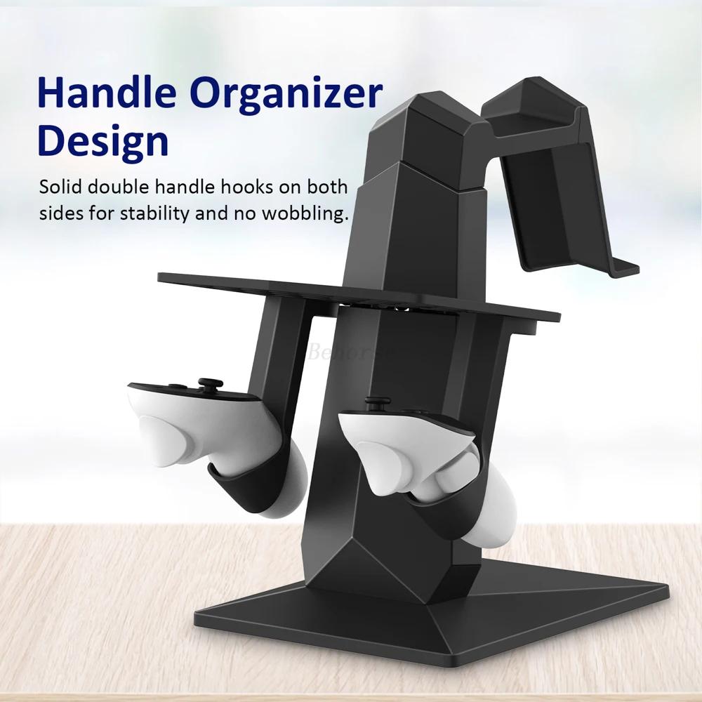 VR Desktop Display Holder For Oculus Quest 3/Quest 2/Quest Pro/Pico 4/PS VR 2 Headset Stand Station VR Accessories