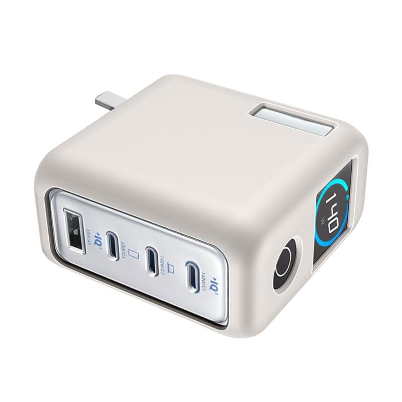 Противоскользящий Защитный Чехол для Адаптера Питания Zolo140W Чехол-Рукав Защитное Покрытие Амортизация Ударов Гладкие Поверхности Корпус