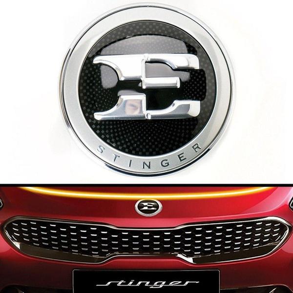 Pour Véritable OEM Avant Arrière Plaque Signalétique E logo Stinger Emblème pour Stinger