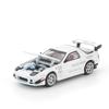 Genesis Company POP RACE 1/64 Mazda RX-7 (FC3S) RE Amemiya - Белый - Готовая модель PR640260