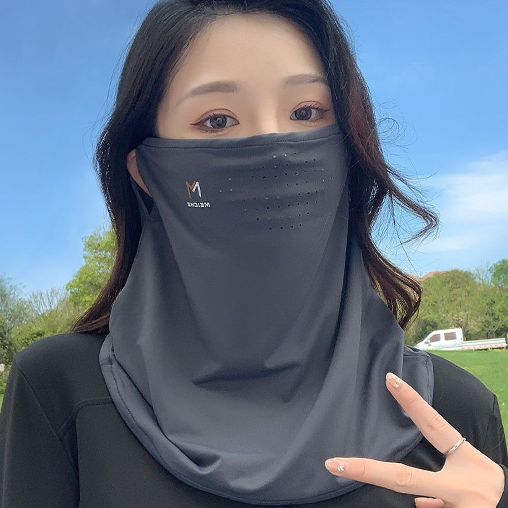Шарфы Ice Silk Mask Защита глаз Защита от ультрафиолета Тонкая вуаль Солнцезащитный крем для лица Рыбалка