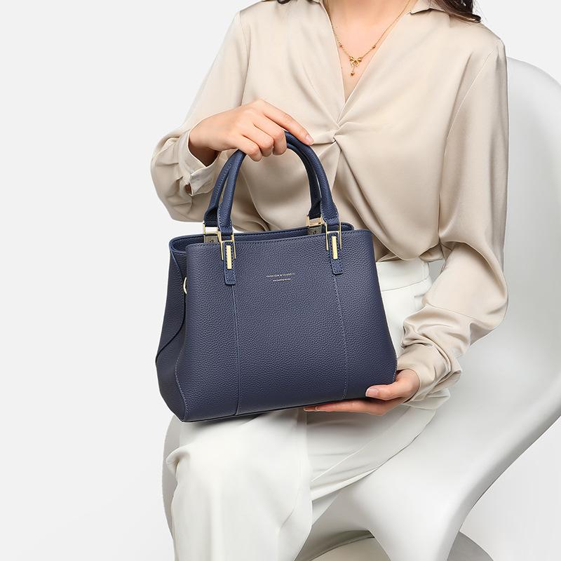 Fashion texture trend handbag tote bag women's light luxury large-capacity shoulder bag versatile messenger bag