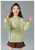 Girls' Hooded Multi-Color Letter Hoodie