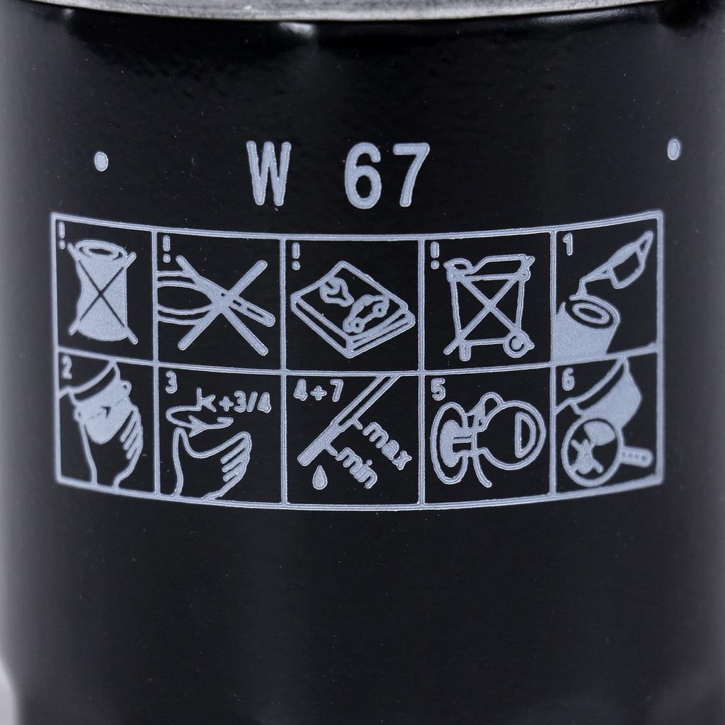 MANN-FILTER Масляный фильтр W67 W67