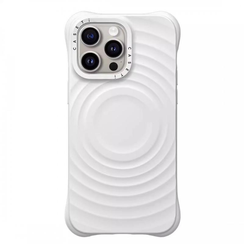 Магнитный Чехол из Жидкого Силикона для Телефона IPhone 17 Pro Max 16 15 Серии Ударопрочный Защитный Чехол Модный Стиль