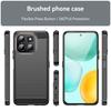 For Cover Honor X6C Case For Honor X6C Shockproof Anti-knock Soft Silicone Carbon Fiber Back Case For Honor X6C Case 6.61 inch