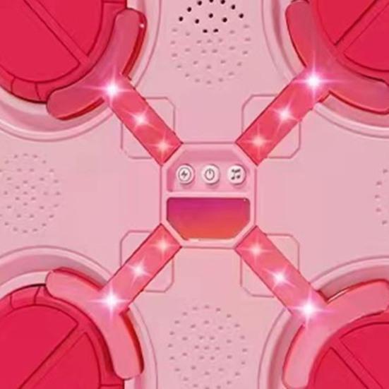 1 комплект музыкальной боксерской машины, настенная, совместимая с Bluetooth, регулируемая, умная, светодиодная, боксерская тренировочная мишень, боксерская подушка, домашний тренажерный зал, тренировочное оборудование